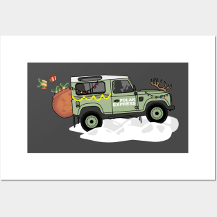 Christmas Edition Defender Posters and Art